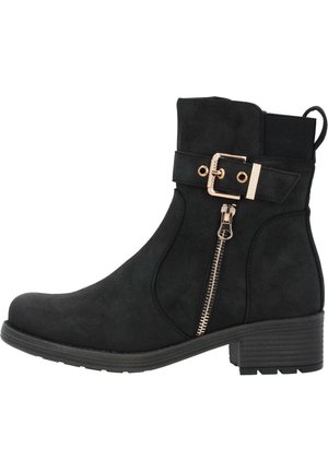 Palado Bottines de cowboy / motard - black