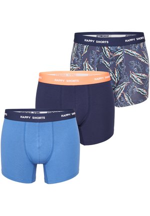 3-PACK - Trunks - blue leaves