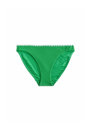 RUCHED SIDE LEG - Bikini-Hose - green
