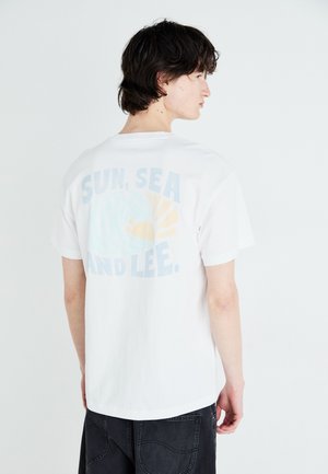 RELAXED TEE - T-shirt print - bright white