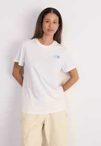 The North Face GLOBE - Potiskana majica - belay blue