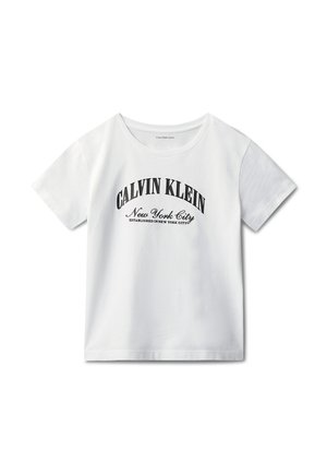 LOGO  - T-shirt print - white tcx