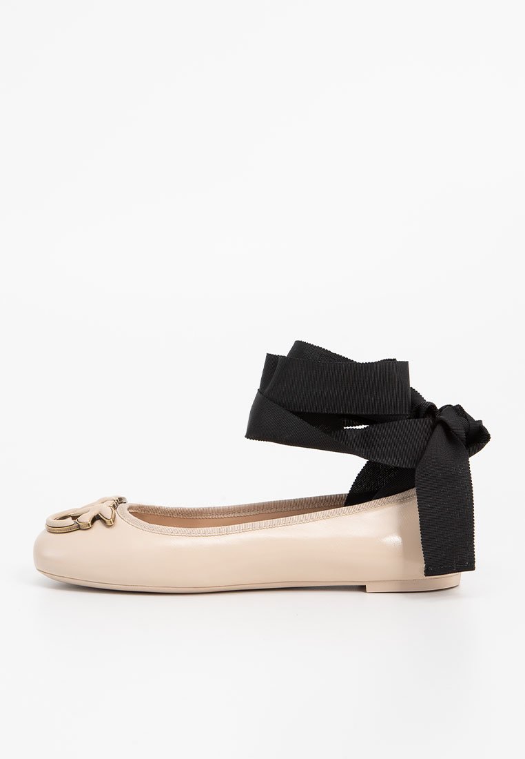 Pinko Ballerines à brides beige
