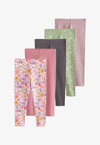 Niewybrane, pink green floral