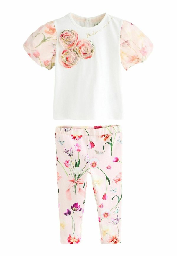 REGULAR FIT - CORSAGE DETAIL SET - Leggings - Hosen