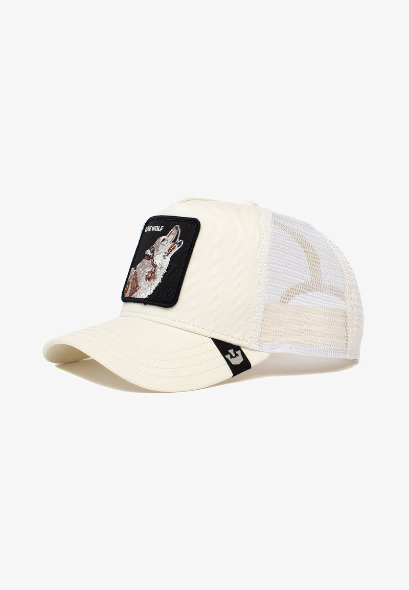 Goorin Bros TRUCKER LONE WOLF - Gorra - weiß