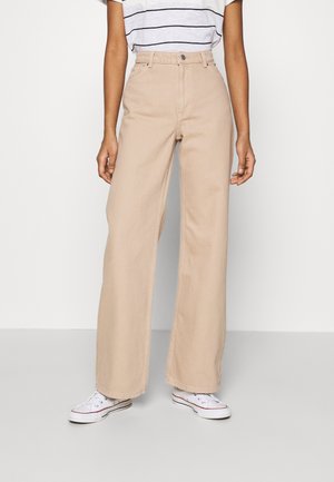 YOKO - Jean droit - beige medium dusty
