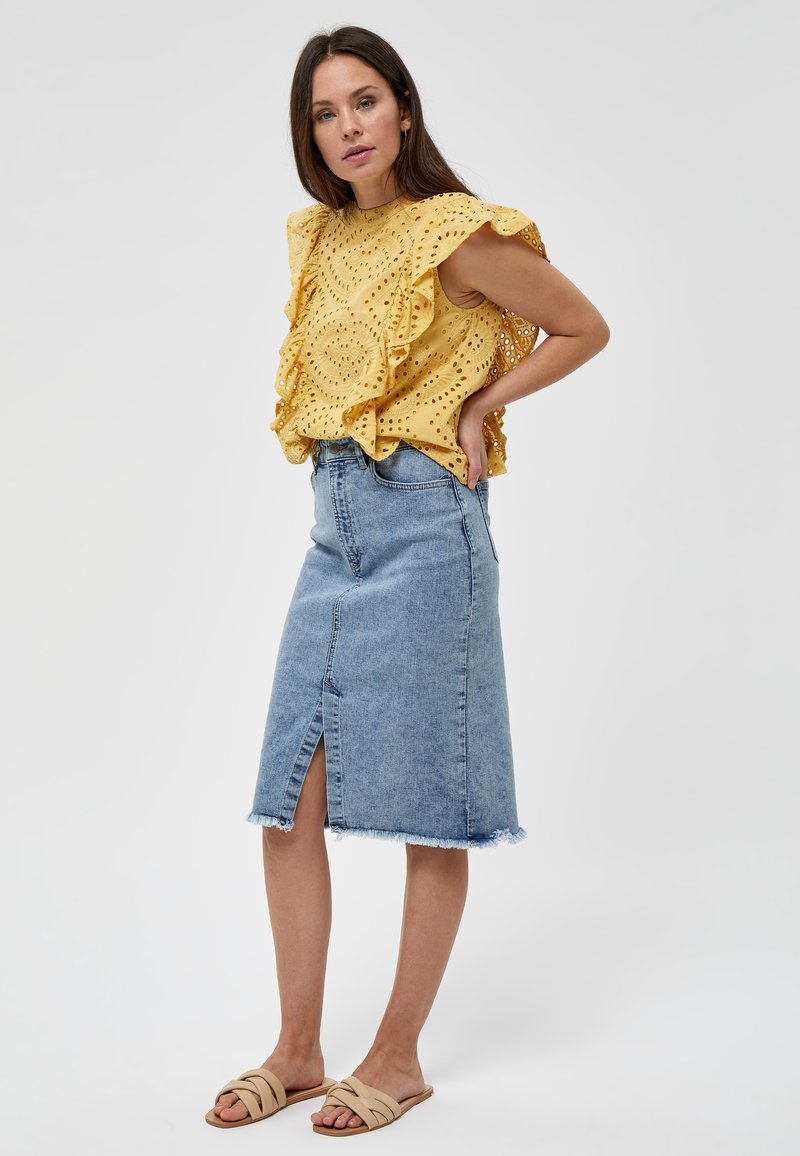 Damen Kleider | Minus VILMA Bluse cornbutter/gelb - QG70599 Damen Kleider | Minus VILMA Bluse cornbutter/gelb - QG70599