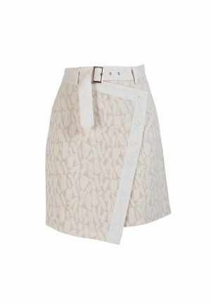 NÜ Denmark, ZILMA SKIRT - A-snit nederdel - sand