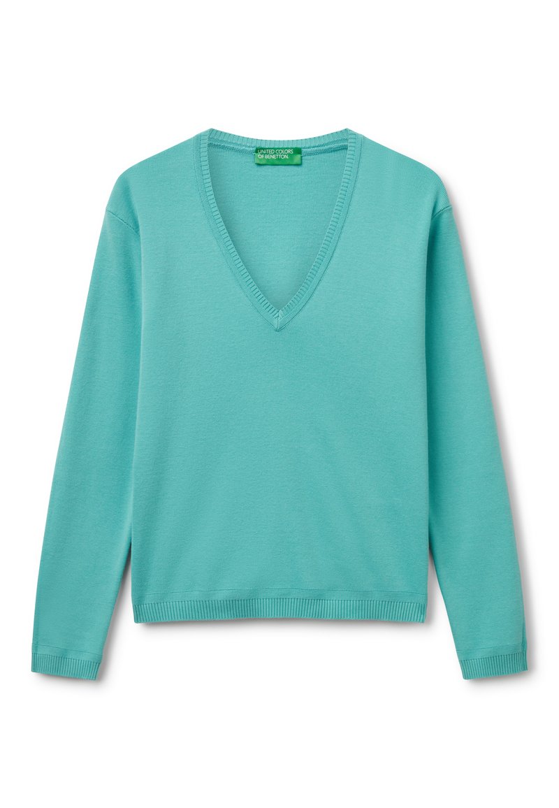 United Colors of Benetton WITH Jumper green Zalando