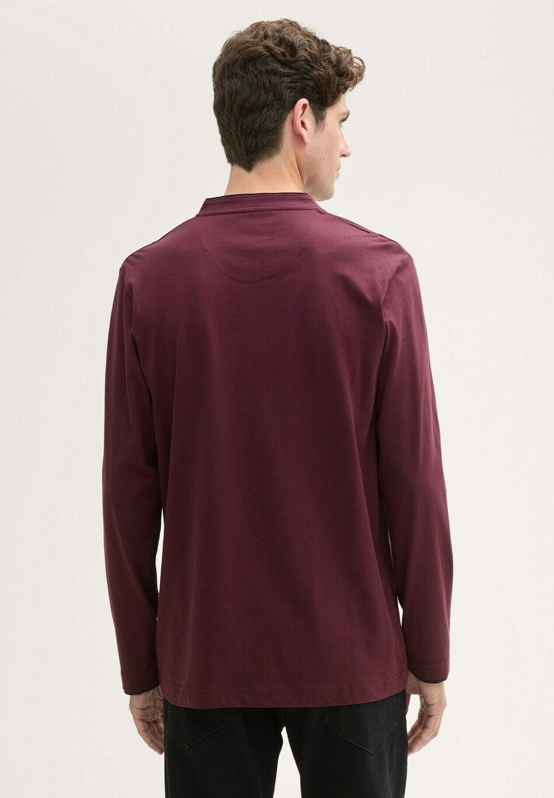 Tom Tailor Ray Vichy - Camicia casual da uomo Gipsy Purple XXXL