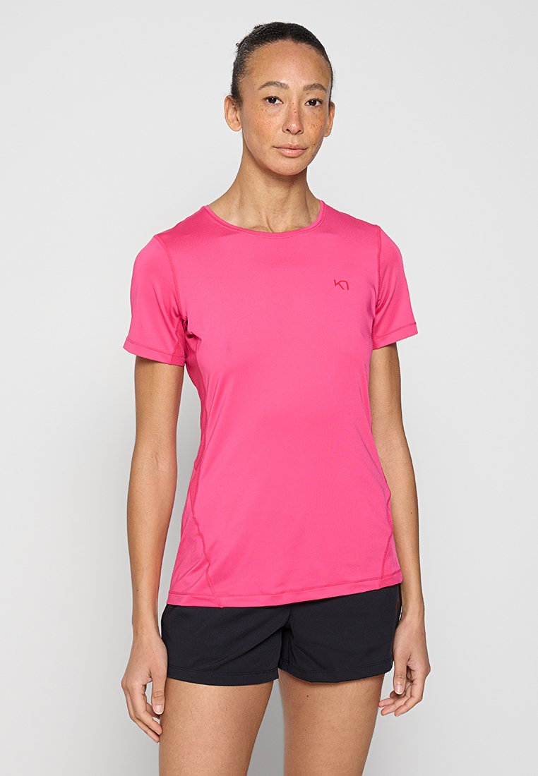 Kari Traa Sport T-shirt donkerroze