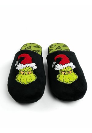 THE GRINCH HAUSSCHUHE PUSCHEN SCHLAPPEN PANTOFFELN - Hausschuh - schwarz