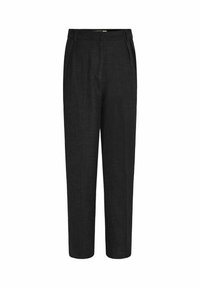 Minimum LUNAY - Housut - dark grey melange