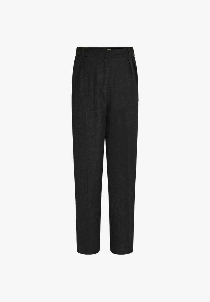 Minimum LUNAY - Stoffhose - dark grey melange