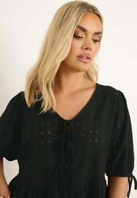 Yours Clothing Camicetta - black