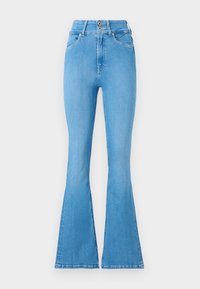 CONTOUR  - Vaqueros a campana - blue denim