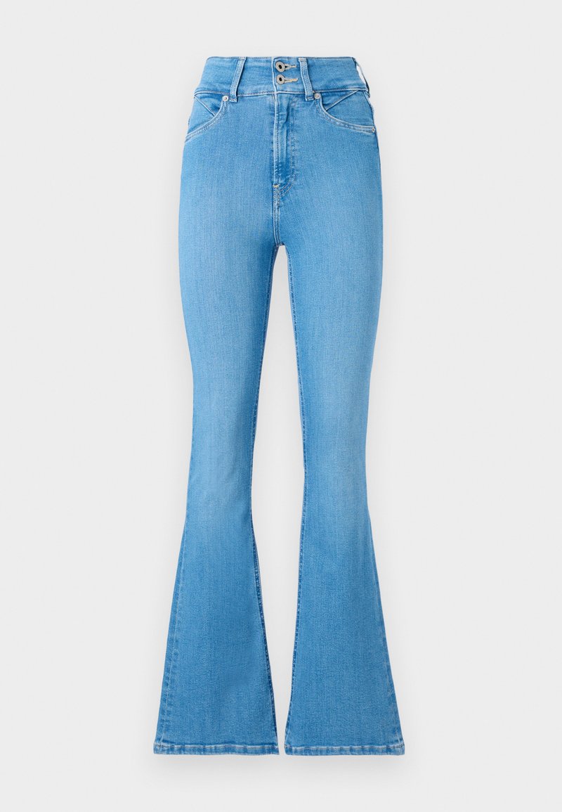 Pepe Jeans Flared Jeans blauw denim/bluedenim