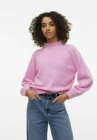 Vero Moda VMLEAF - Maglione - fuchsia pink
