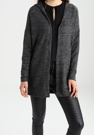 ONLY Chaqueta de punto - mottled dark grey