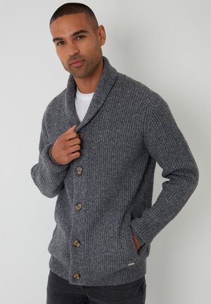 NEEDHAM - Chaqueta de punto - charcoal marl