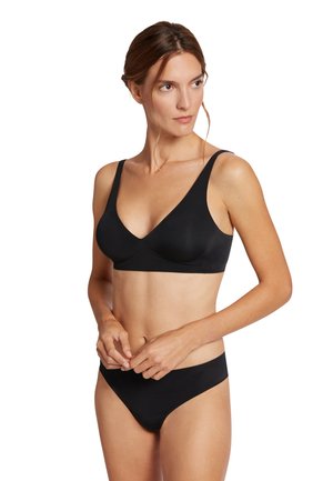 PURE - Triangle bra - black