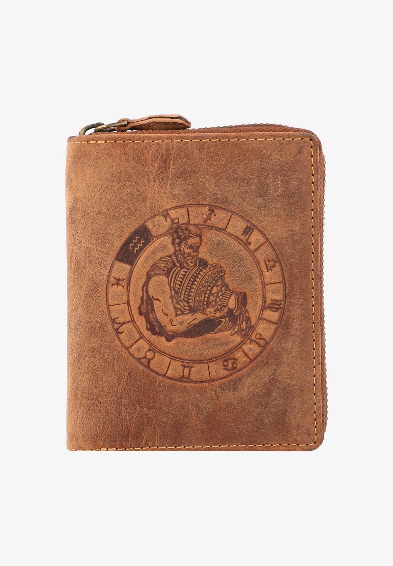 Greenburry VINTAGE STERNZEICHEN - Portemonnee - wassermann