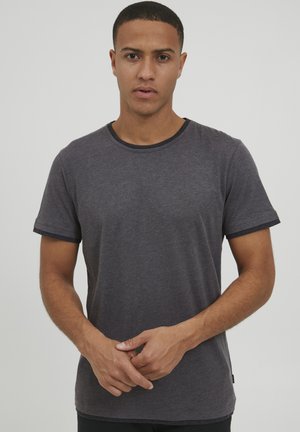 PRVENANZIO - Basic T-shirt - pewter mix