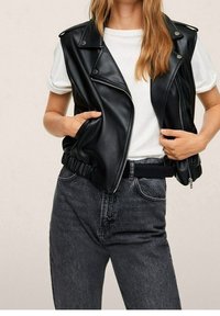 Mango Weste - black