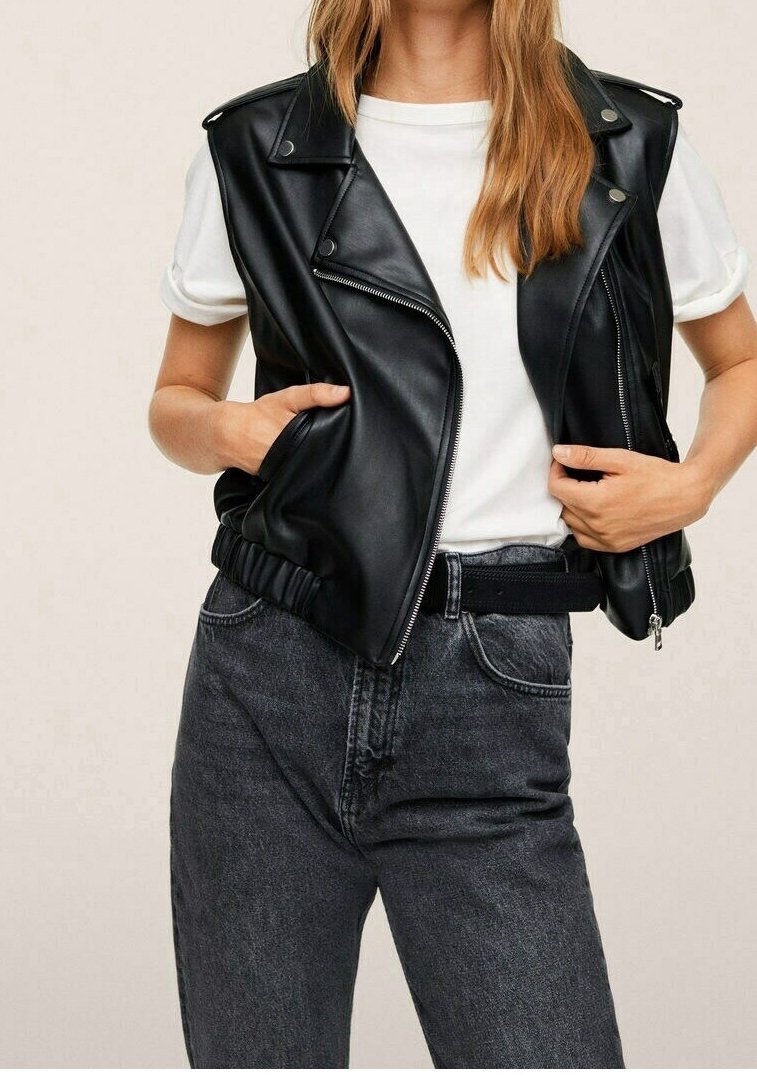 Mango Weste - black