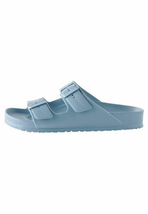 WITH ADJUSTABLE BUCKLES STANDARD - Sandales de bain - blue