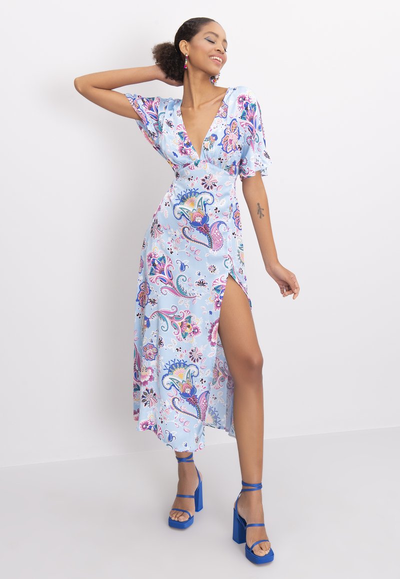 Damen Freizeitkleider | BSL EMELIN Freizeitkleid light blue/hellblau - YD74237 Damen Freizeitkleider | BSL EMELIN Freizeitkleid light blue/hellblau - YD74237