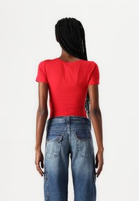 Even&Odd 2 PACK - Základné tričko - black/red