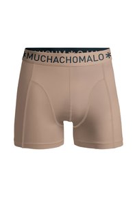 MUCHACHOMALO 3-PACK SOLID - Uske bokserice - print beige black