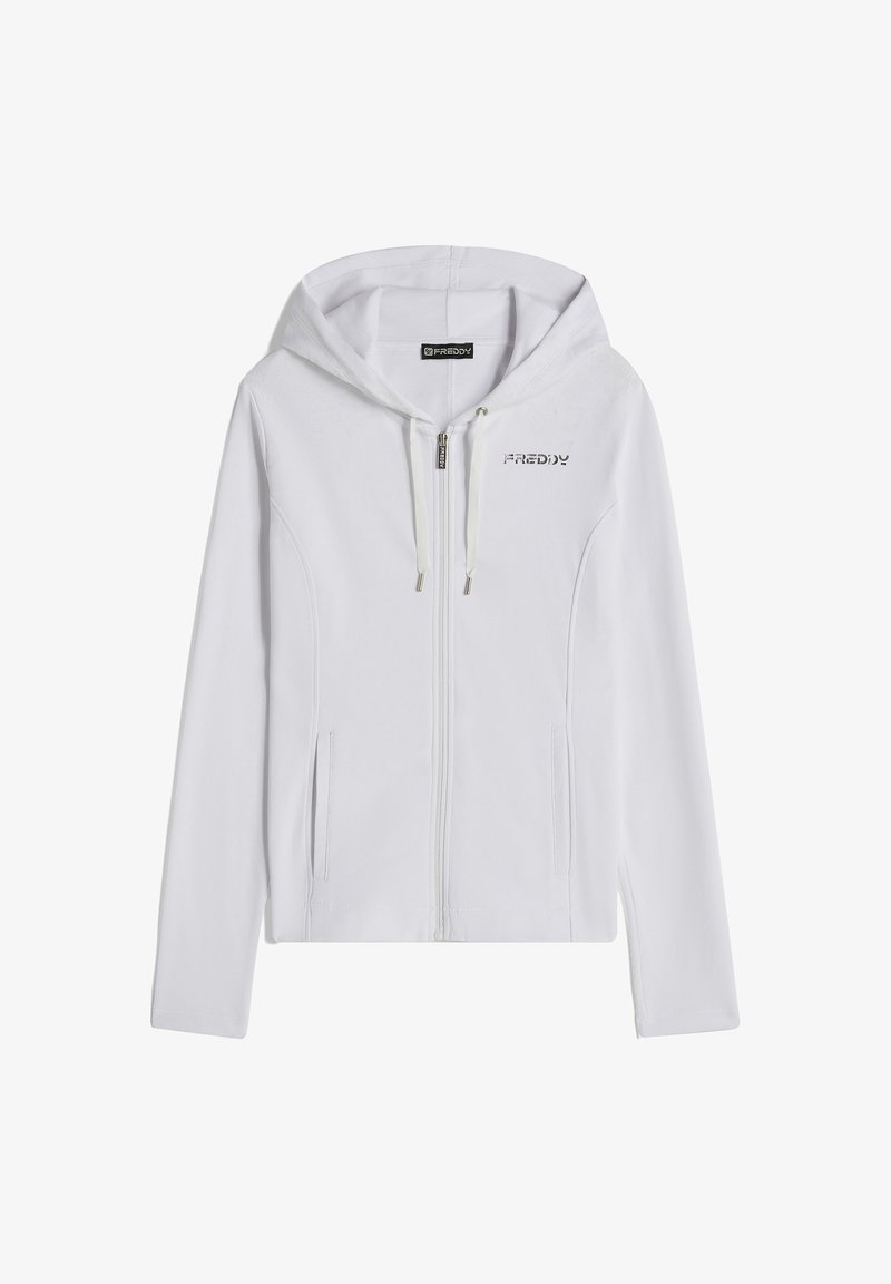 Freddy Sweat zippé - bianco