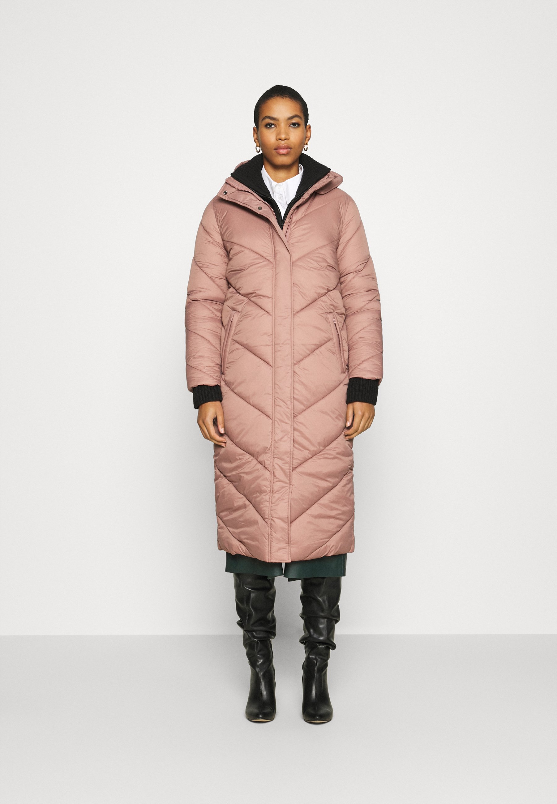 Saint Tropez Catja Long Jacket Veste D Hiver Burlwood Zalando Be zalando
