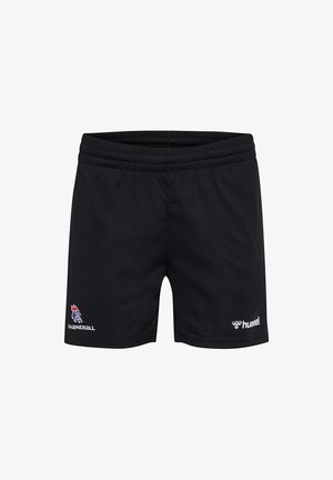 Hummel REFEREE - Träningsshorts - black w logo