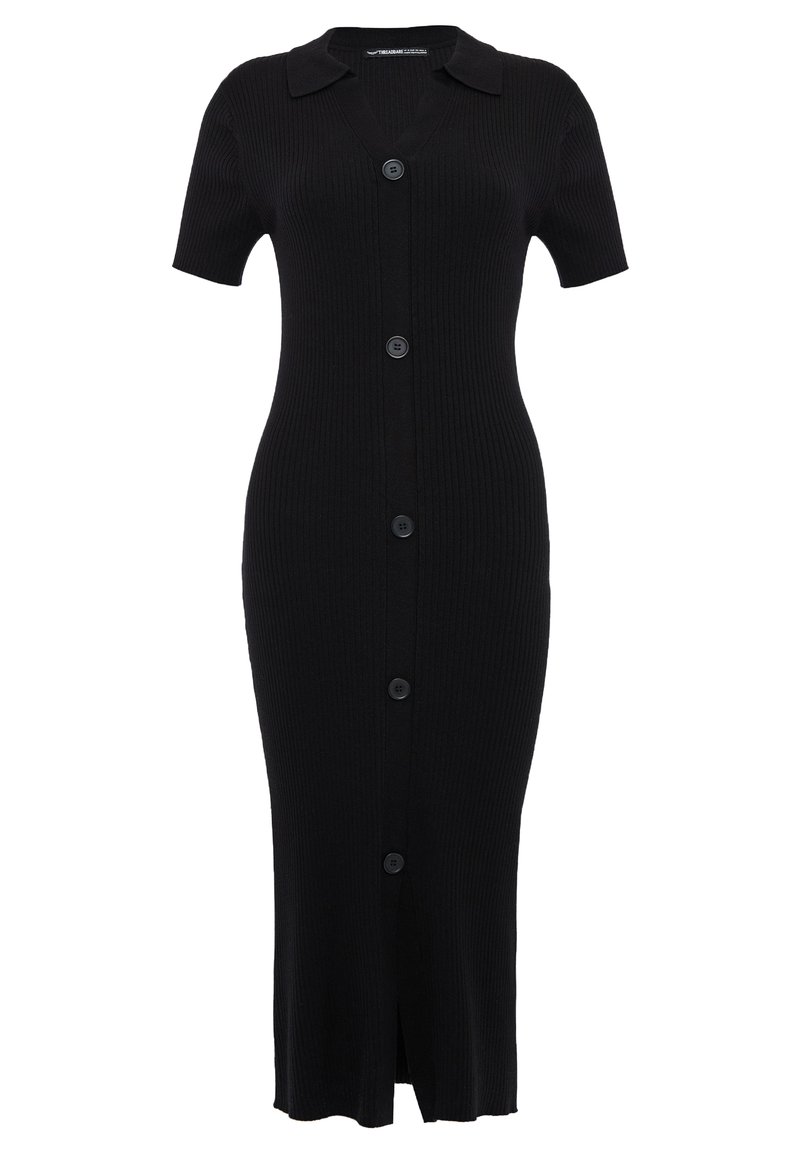 Damen Freizeitkleider | Threadbare ELMA Blusenkleid schwarz - DE74391 Damen Freizeitkleider | Threadbare ELMA Blusenkleid schwarz - DE74391