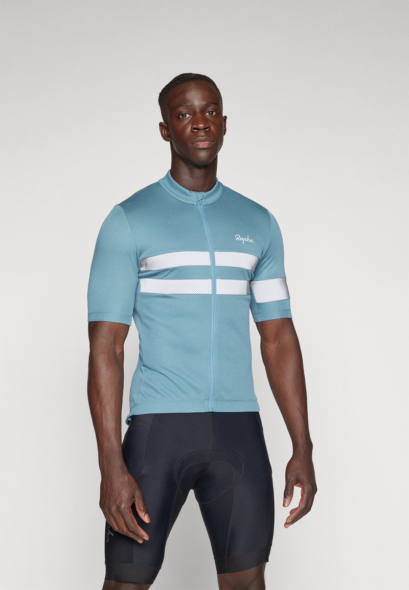 Rapha MENS BREVET - Biciklistički dres - provincial blue/silver reflective