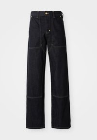 SELVEDGE DOUBLE KNEE - Jean boyfriend - rinsed