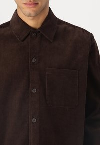 Samsøe Samsøe SADAMON SHIRT  - Marškiniai - turkish coffee