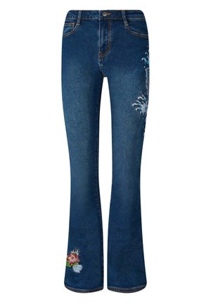 KOI FISHING - Jeans bootcut - indigo