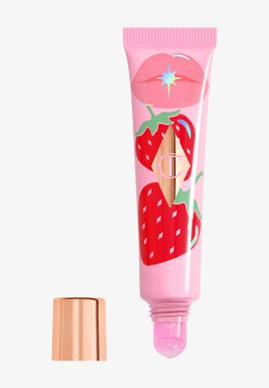 UNREAL LIPS HEALTHY GLOW NECTAR OIL - Lip balm - juicylicious strawberry vanilla
