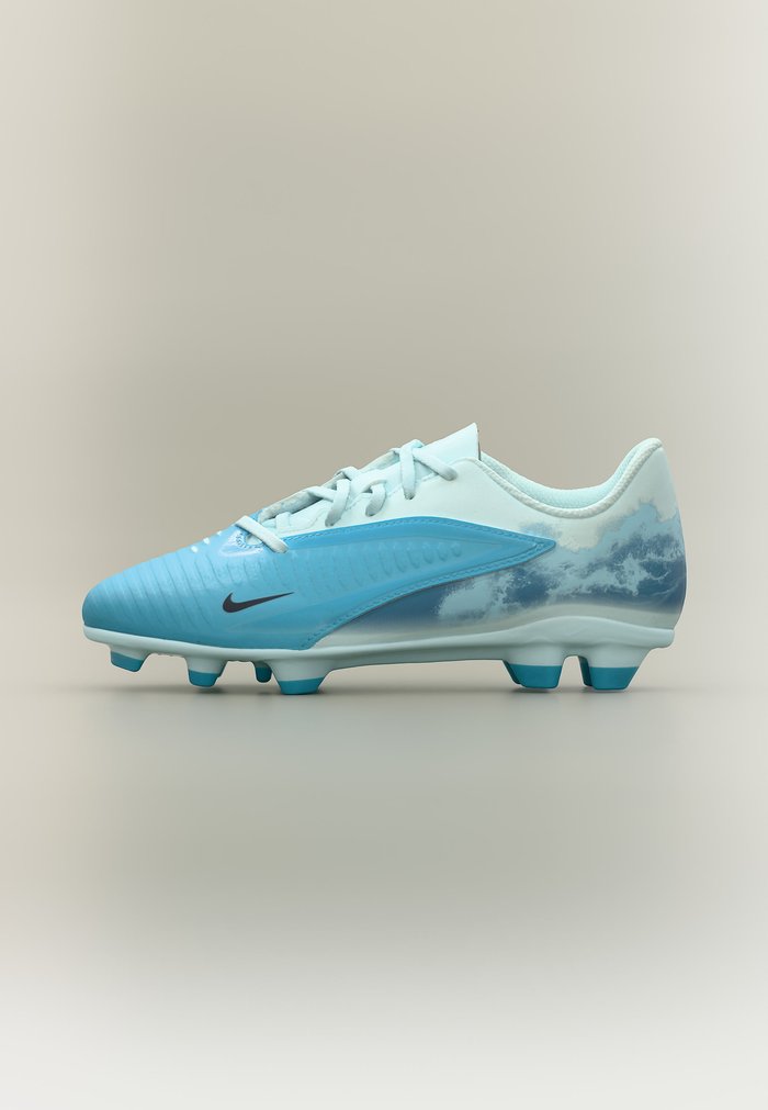 Nike PHANTOM 6 LOW CLUB ERLING HAALAND - Firm-ground football boots - baltic blue/blue eclipse/glacier blue