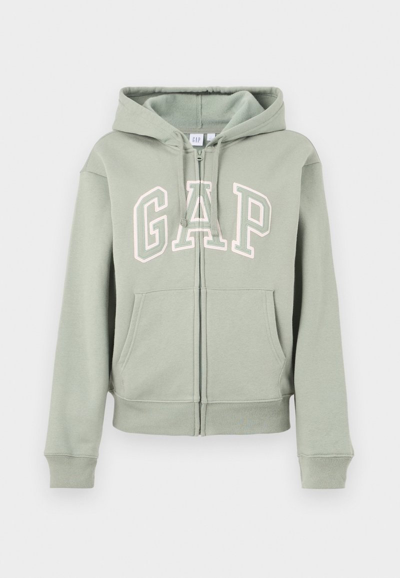 Sweat Zippé GAP Garçon Vert – 2XL – Capuche, Matière Recyclée – Neuf Avec étiquettes
