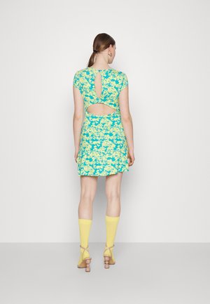 Even&Odd Φόρεμα από ζέρσεϊ - green/multi-coloured