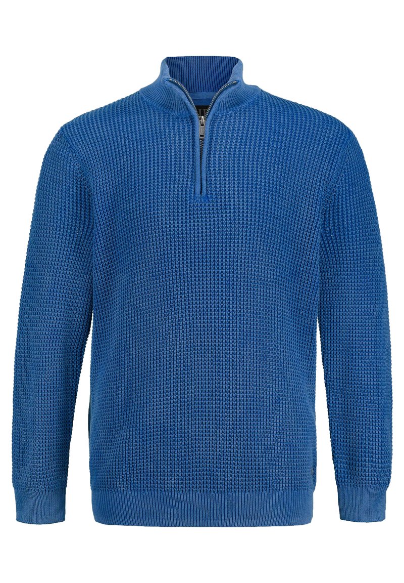 Herren Strickjacken | JP1880 Strickpullover clematisblauw/blau - GB11091 Herren Strickjacken | JP1880 Strickpullover clematisblauw/blau - GB11091