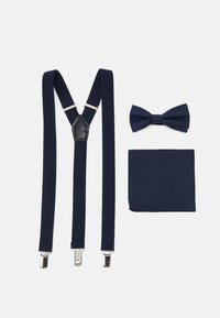 Pier One - SUSPENDER/HOSENTRÄGER SET - Kapesník do obleku - dark blue Miniatura obrázku 1