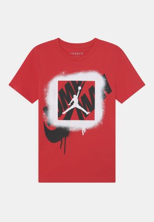 STENCIL SPRAY - T-shirt imprimé - fire red