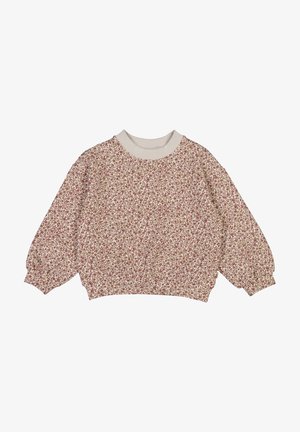 Sweatshirt - morning dove flowers